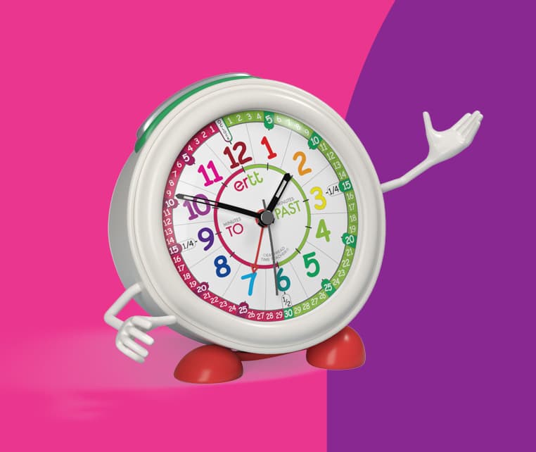 Reloj infantil EasyRead Time Teacher, con un sencillo sistema de