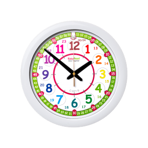 Time Teacher wall clock 12 & 24 hour