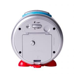 Children's alarm clock rear view