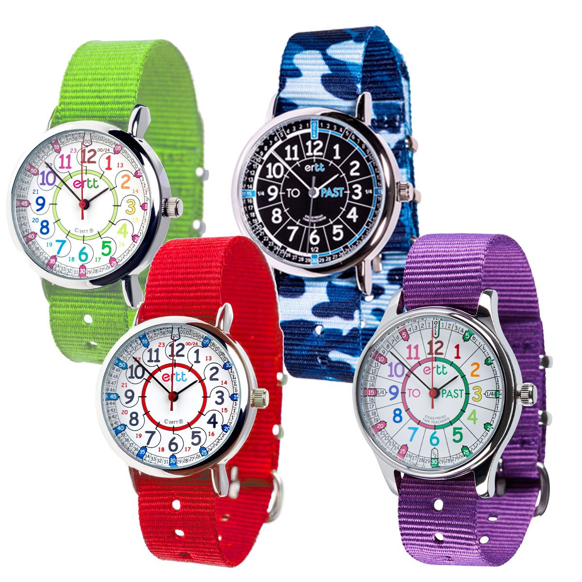 Time Teaching Watches  ERTT Clocks and Watches